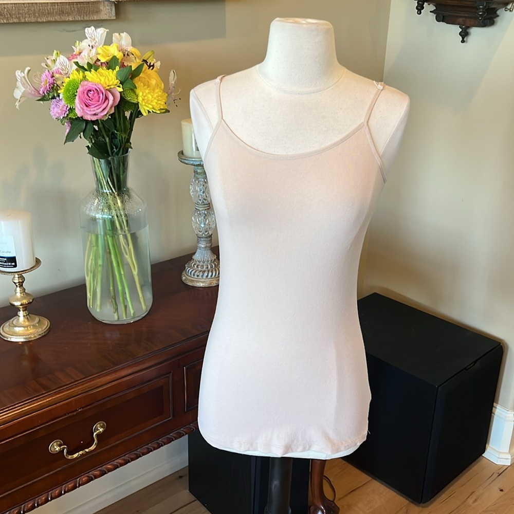 Women's Beige Spaghetti Strap Cami